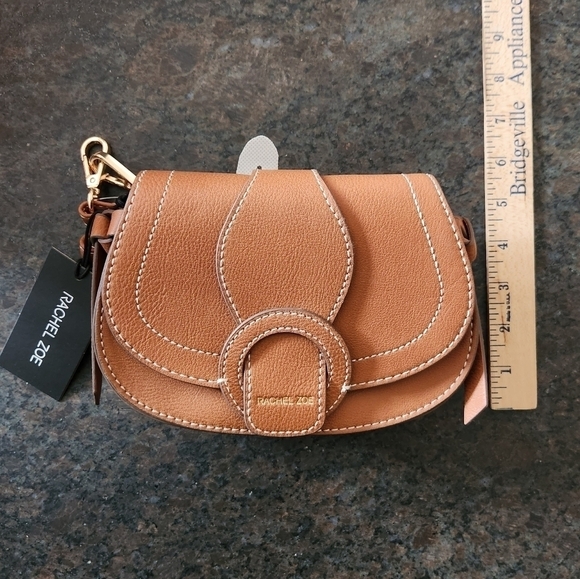 Rachel Zoe Edessi Vegan Leather Brown Crossbody & Belt Bag - Picture 8 of 11